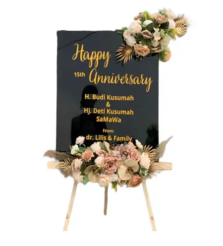 Papan Bunga Akrilik Birit